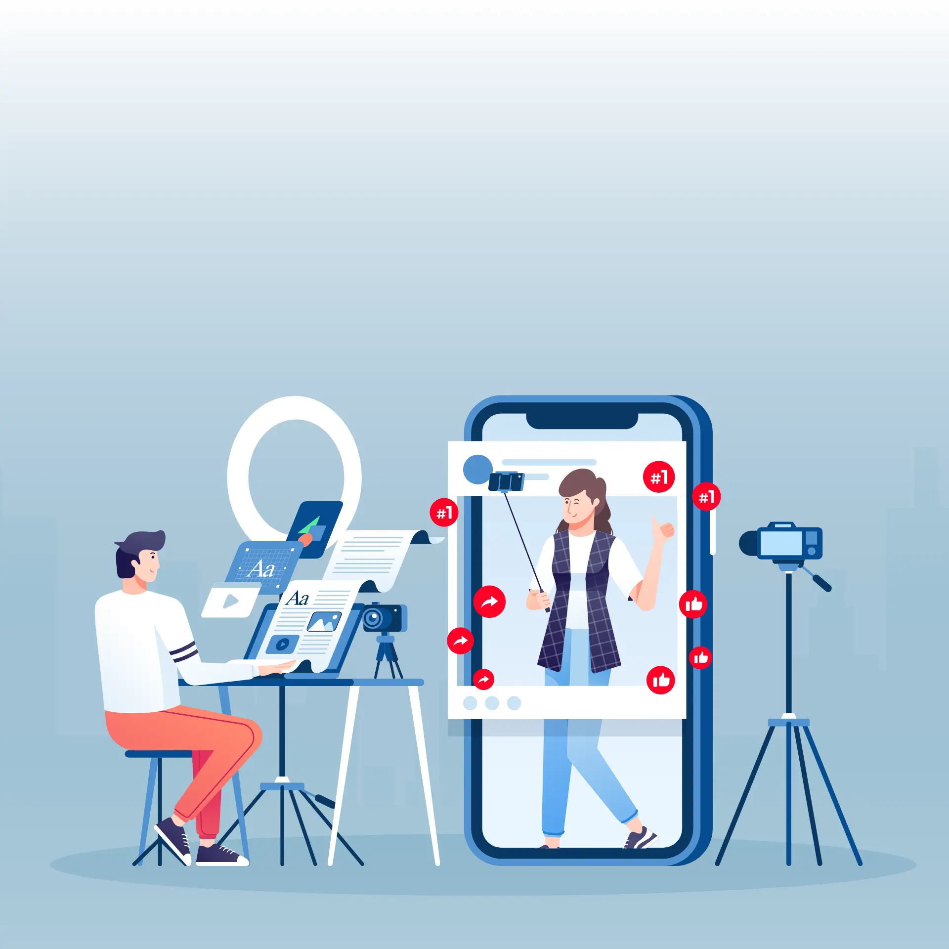 תמונת נושא - קטגוריית רשתות חברתיות